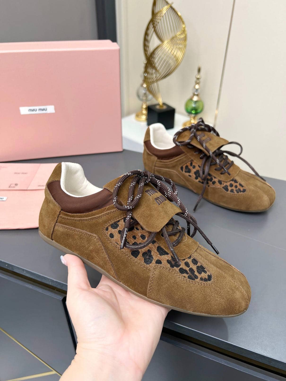 Miu Miu German training shoes5-2
